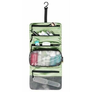 Cocoon toaletní taška Hanging Toiletry Kit Silk light green, Zelená