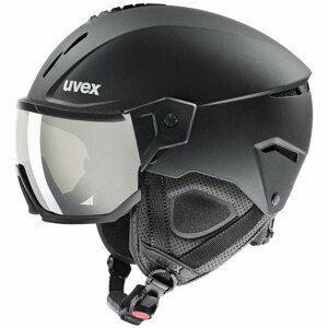 Lyžařská přilba Uvex Instinct Visor Velikost helmy: 56-58 cm / Barva: černá