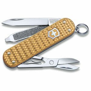 Zavírací nůž Victorinox Classic Precious Alox Barva: zlatá