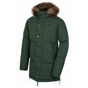 Pánský zimní kabát Husky Downbag M Velikost: S / Barva: zelená