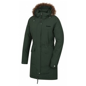 Dámský kabát Husky Nelidas L (2022) Velikost: L / Barva: zelená
