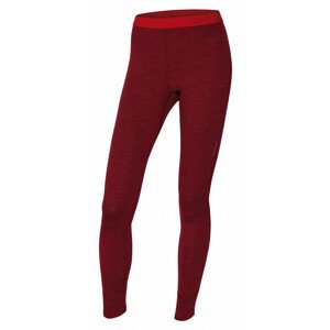 Dámské funkční kalhoty Husky Merino 100 Velikost: M / Barva: červená