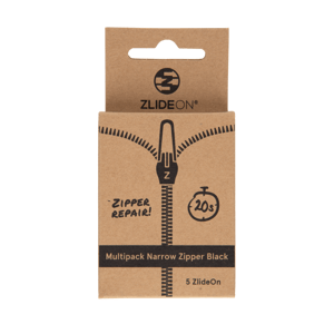 Náhradní zip ZlideOn Multipack Narrow Zipper Barva: stříbrná