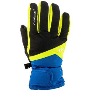 Dětské lyžařské rukavice Relax Laro Velikost rukavic: 8-10 / Barva: modrá/černá