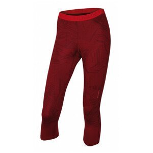 Dámské funkční kalhoty Husky Active Winter 3/4 Kalhoty- L Velikost: S / Barva: červená