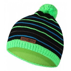 Čepice Husky Cap 34 Velikost: XS / Barva: černá/zelená
