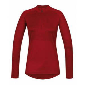 Dámské funkční triko Husky Active Winter Triko Dl Zip - L Velikost: L / Barva: červená