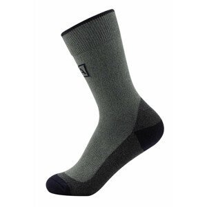 Ponožky Alpine Pro Trin Velikost ponožek: 43-46 / Barva: khaki