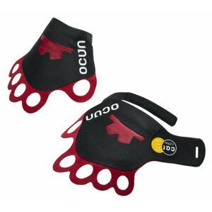 Rukavice Ocún Crack Gloves Lite Velikost rukavic: S / Barva: černá/červená