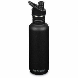 Láhev Klean Kanteen Classic 800 ml Sport Cap Barva: černá