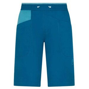 Pánské kraťasy La Sportiva Bleauser Short M Velikost: L / Barva: modrá/oranžová