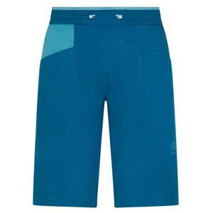 Pánské kraťasy La Sportiva Bleauser Short M Velikost: XL / Barva: modrá/oranžová