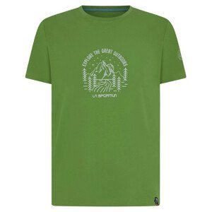 Pánské triko La Sportiva Explorer T-Shirt M Velikost: L / Barva: zelená