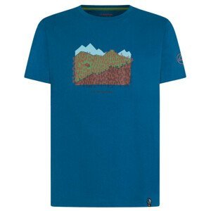 Pánské triko La Sportiva Forest T-Shirt M Velikost: M / Barva: modrá