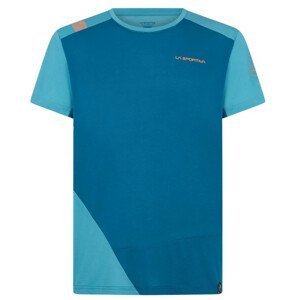 Pánské triko La Sportiva Grip T-Shirt M Velikost: L / Barva: modrá