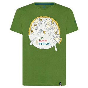 Pánské triko La Sportiva Pizza T-Shirt M Velikost: XXL / Barva: zelená