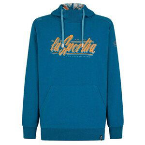 Pánská mikina La Sportiva Retro Hoody M Velikost: XL / Barva: tmavě modrá