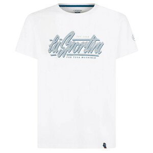Pánské triko La Sportiva Retro T-Shirt M Velikost: XL / Barva: bílá