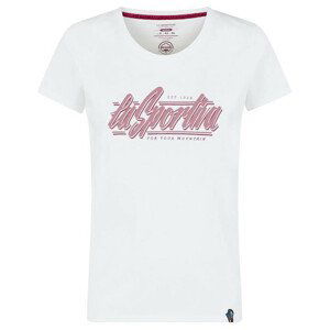 Dámské triko La Sportiva Retro T-Shirt W Velikost: M / Barva: bílá