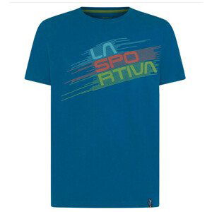 Pánské triko La Sportiva Stripe Evo T-Shirt M Velikost: XL / Barva: modrá