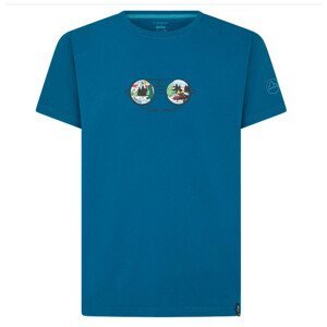 Pánské triko La Sportiva View T-Shirt M Velikost: XL / Barva: modrá