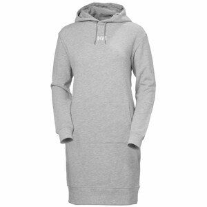 Dámské šaty Helly Hansen W Active Hoodie Dress Velikost: S / Barva: šedá