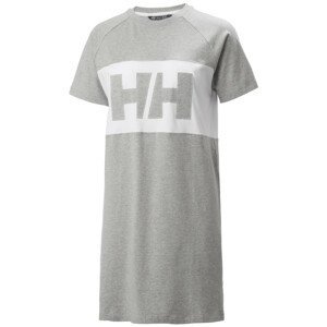 Dámské šaty Helly Hansen W Active T-Shirt Dress Velikost: S / Barva: šedá