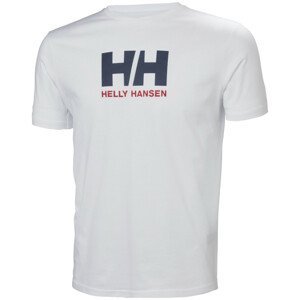 Pánské triko Helly Hansen Hh Logo T-Shirt Velikost: L / Barva: bílá