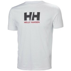Pánské triko Helly Hansen Hh Logo T-Shirt Velikost: XXL / Barva: bílá/černá