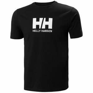 Pánské triko Helly Hansen Hh Logo T-Shirt Velikost: XL / Barva: černá