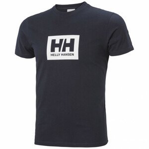 Pánské triko Helly Hansen Hh Box T Velikost: L / Barva: tmavě modrá