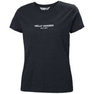 Dámské triko Helly Hansen W Rwb Graphic T-Shirt Velikost: M / Barva: tmavě modrá