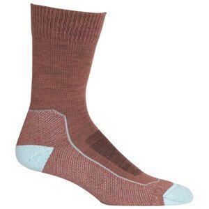 Dámské ponožky Icebreaker Women Hike+ Light Crew Velikost ponožek: 41-43 / Barva: růžová