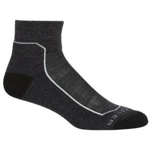 Pánské ponožky Icebreaker Men Hike+ Light Mini Velikost ponožek: 42-44 / Barva: tmavě šedá
