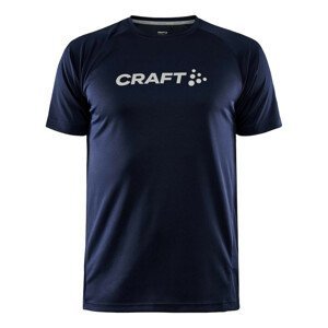 Pánské triko Craft CORE Unify Logo Velikost: M / Barva: modrá