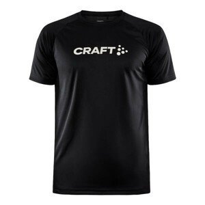 Pánské triko Craft CORE Unify Logo Velikost: M / Barva: černá