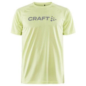 Pánské triko Craft CORE Unify Logo Velikost: XL / Barva: žlutá