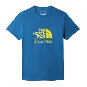 Pánské triko The North Face Foundation Graphic Tee S/S Velikost: L / Barva: modrá