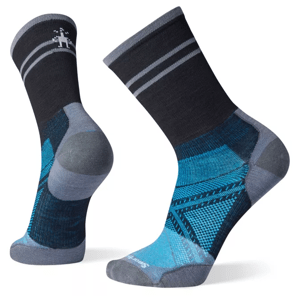 Ponožky Smartwool Cycle Zero Cushion Crew Socks Velikost ponožek: 46-49 / Barva: černá