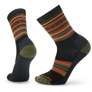 Ponožky Smartwool Everyday Regarita Crew Socks Velikost ponožek: 46-49 / Barva: černá/oranžová
