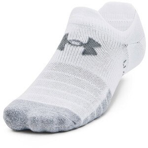 Pánské ponožky Under Armour Heatgear UltraLowTab 3pk Velikost ponožek: 42,5-47 / Barva: bílá