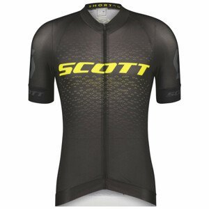 Pánský cyklistický dres Scott M's RC Pro SS Velikost: M / Barva: černá/žlutá