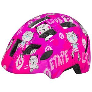 Dětská cyklistická helma Etape Kitty 2.0 Velikost helmy: 48-52 cm / Barva: růžová