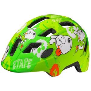 Dětská cyklistická helma Etape Kitty 2.0 Velikost helmy: 52-56 cm / Barva: zelená