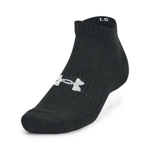 Ponožky Under Armour Core Low Cut 3Pk Velikost ponožek: 40-42 / Barva: černá