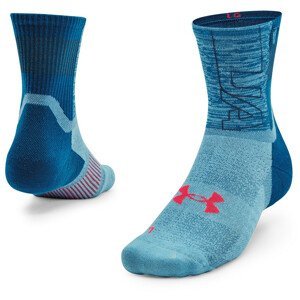 Ponožky Under Armour ArmourDry Run Mid-Crew Velikost ponožek: 34-36 / Barva: modrá