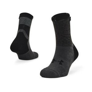 Ponožky Under Armour ArmourDry Run Mid-Crew Velikost ponožek: 40,5-44,5 / Barva: černá