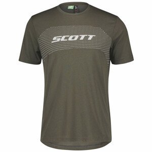 Pánské cyklistické triko Scott M's Trail Flow DRI Velikost: XL / Barva: tmavě šedá