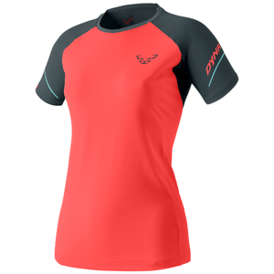 Dámské funkční triko Dynafit Alpine Pro W Velikost: M / Barva: červená/šedá