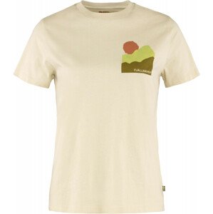 Dámské triko Fjällräven Nature T-shirt W Velikost: S / Barva: bílá